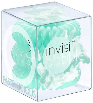Invisibobble Apple Appeal - Gumička do vlasů zelená 3ks