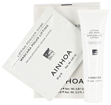 Ainhoa Plastické masky Lifting Mask - Pleťová maska Lifting 4 x (25 g + 100 ml)