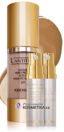 Keenwell Make-up L'antitempo SPF15 č.105 30ml + Instatnt Flash 5,5ml + Wrinkle Smoothing 5,5ml Dárková sada