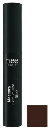 Nee Mascara Extra Volume - Řasenka pro extra velký objem řas Hnědá 9 ml