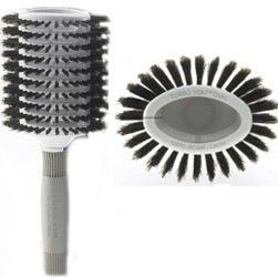 Olivia Garden Turbo Vent Boar Oval Ceramic - Keramický kartáč na vlasy Medium