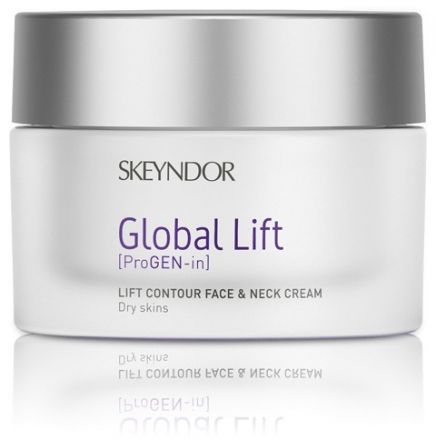 Skeyndor Global Lift Lift Contour Face & Neck Cream - liftingový krém na obličej a krk - Suchá pleť 50ml (Bez krabičky)