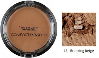Pierre René Compact Powder Professional - Kompaktní pudr 13 Bronzing Beige 8g