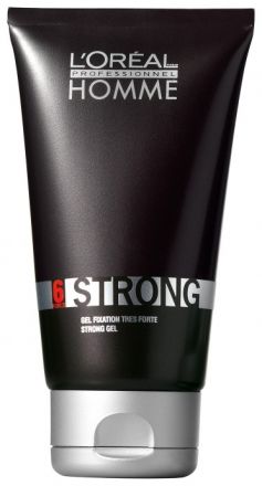 L´oréal Professionnel Homme Strong Gel - Gel pro velmi silnou fixaci 150 ml