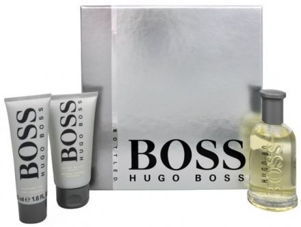 Hugo Boss No.6 - EDT 100 ml + Balzám po holení 75 ml + Sprchový gel 50 ml Dárková sada