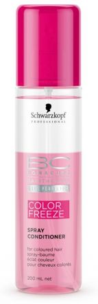 Schwarzkopf Bonacure Color Freeze Spray Conditioner - Kondicionér ve spreji pro zářivou barvu 200ml
