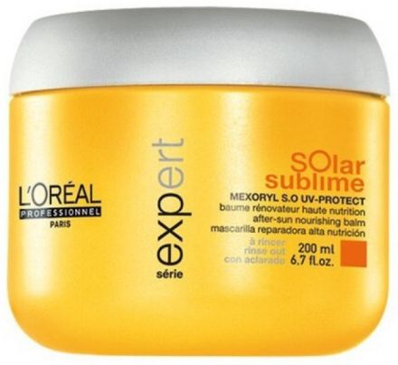 Loreal Professionnel Solar Sublime - Regenerační a vyživující maska po slunění 200 ml