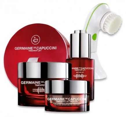 Germaine de Capuccini Timexpert Lift (IN) Trio Vánoční sada 2016 - Sérum 50ml + Pleťový krém 50ml + Krém na oční okolí 15ml + Elektrický kartáček 1ks Dárková sada