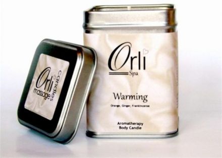 Orli Massage Candles Warming - Zahřívací masážní svíčka 108g