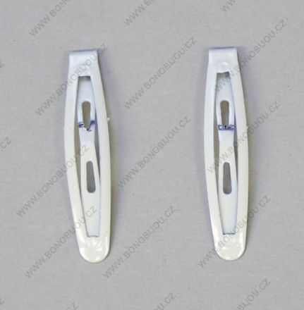 Sponky do vlasů bíla 2ks