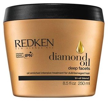 Redken Diamond Oil Deep Facets Mask - Hloubková vyživující maska pro poškozené vlasy 250ml