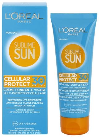 L'ORÉAL PARIS Sublime Sun ochranný krém na obličej SPF 30 75ml