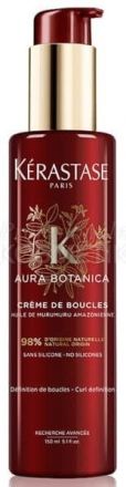 Kérastase Aura Botanica Créme de Boucles - Krém pro definici kudrnatých lehce oslabených vlasů 45ml Cestovní balení