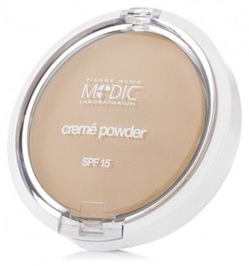 Pierre René Medic Créme Powder SPF 15 - Pudr č. 02 Light beige 7 g