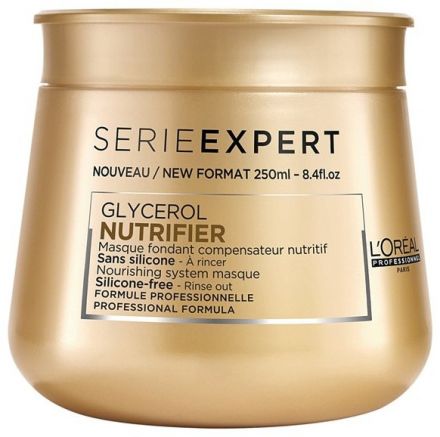 Ľoréal Professionnel Expert Nutrifier Masque - vyživující maska pro suché a poškozené vlasy 250 ml