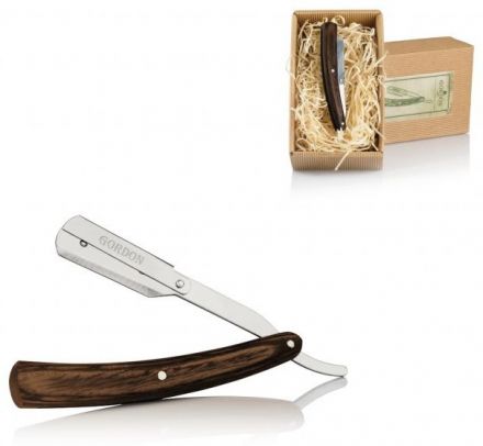 Gordon Barber - Břitva s dřevěnou rukojetí