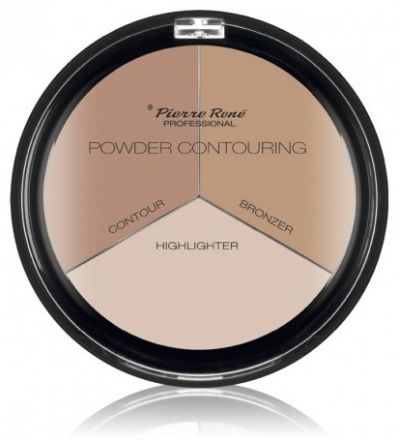 Pierre René Powder Contouring - Paleta konturovacích pudrů 23 g