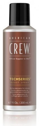 American Crew Techseries Boost Spray - Pánský stylingový sprej pro objem 200 ml