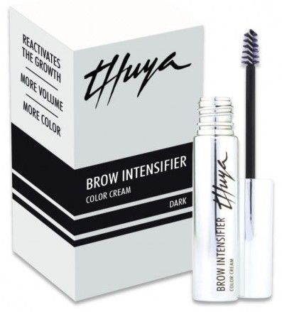 Thuya Brown Intensifier Color Cream Dark - Krém na obočí tmavě hnědý 4 ml