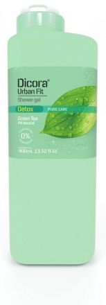 Dicora Urban Fit Shower Gel Detox Green Tea - Sprchový gel zelený čaj 400 ml