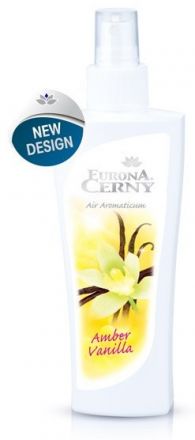 Eurona cerny Air Aromaticum amber Vanilla - Prostorové aromatikum vanilka 150 ml
