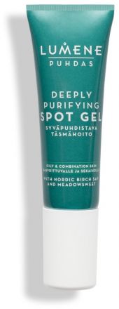 Lumene Puhdas Deeply Purifying Spot Gel - Hloubkově čistící lokální gel na akné 10 ml