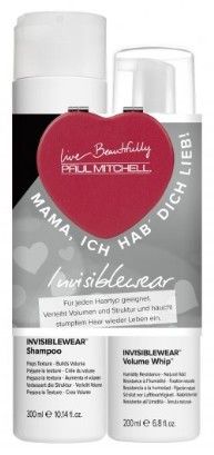 Paul Mitchell Invisiblewear Duo - Čistící objemový šampon 300 ml + objemová pěna 200 ml + zrcátko Dárková sada