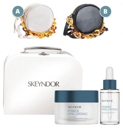 Skeyndor Power Hyaluronic Letní set Suchá pleť - Krém 50 ml + booster 30 ml Dárková sada