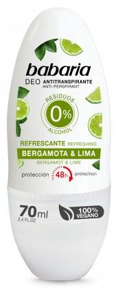 Babaria Deo Roll-on Bargamot & lime - Deodorant 70 ml