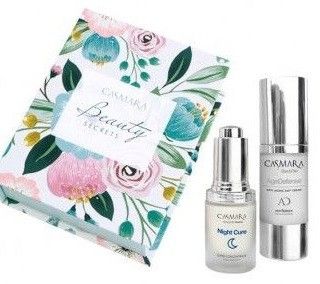 Casmara Set Vitalizing Beauty Secret - Hydratační krém 30 ml + koncentrát Night Cure 15 ml Dárková sada