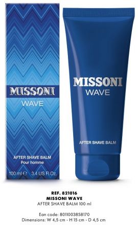Missoni Wave After Shave Balm - Balzám po holení 100 ml