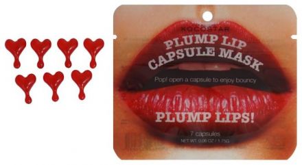 Kocostar Lip Capsule Mask - Kapsle pro plné a hedvábné rty 7 ks