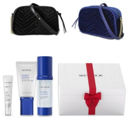 Skeyndor Power Retinol Vánoční Sada normální pleť - Gel-krém 50 ml + sérum 30 ml + CC krém na oční okolí 15 ml Dárková sada