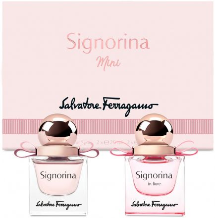 Salvatore Ferragamo Signorina Mini Duo Set - EDT Signorina in fiore 20 ml + EDP Signorina 20 ml Dárková sada