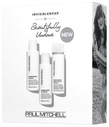 Paul Mitchell Invisiblewear Take Home Sada - Šampon 100 ml + kondicionér 100 ml + stylingový krém 100 ml Dárková sada