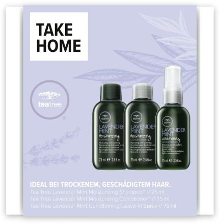 Paul Mitchell Tea Tree Lavender Mint Take Home Travel Set - Šampon 75 ml + kondicionér 75 ml + sprej 75 ml Dárková sada