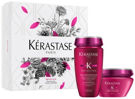 Kérastase Reflection Spring Set - Šampon riche 250 ml + maska 200 ml Dárková sada