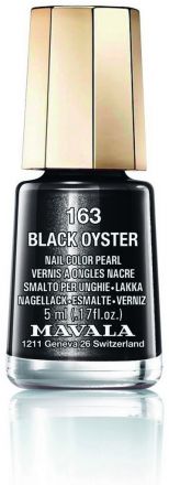 Mavala Minicolor Nail Care - Lak na nehty Black Oyster č.163 5 ml