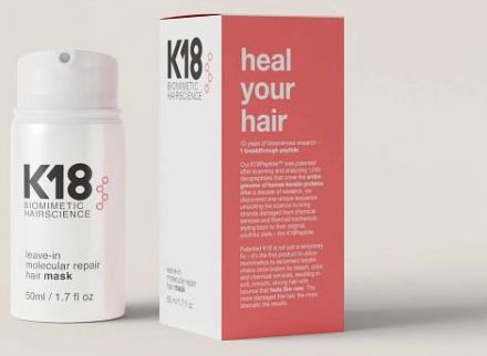 K18 Hair Molecular Repair Leave-in Mask - Maska na vlasy 50 ml