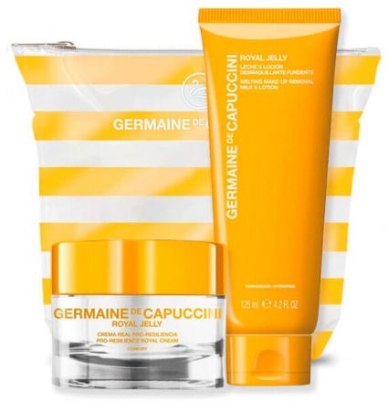 Germaine de Capuccini Royal Jelly Set - Krém Extreme 50 ml + odličovací mléko 125 ml Dárková sada
