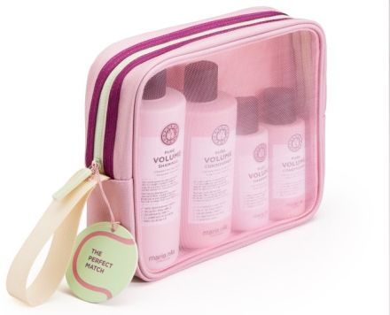 Maria Nila Pure Volume Beauty Bag - Šampon 350 ml + kondicionér 300 ml + šampon 100 ml + kondicionér 100 ml Dárková sada