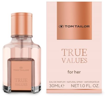 Tom Tailor True Values For Her EDP - Dámská parfémovaná voda 50 ml Poškozený obal