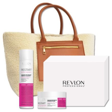Revlon Professional Restart Bond Repair Vánoční Set - Šampon 250 ml + maska 250 ml Dárková sada