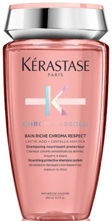 Kérastase Chroma Absolu Bain Riche Chroma Respect - Vyživující šamponová lázeň pro barvené vlasy 250 ml