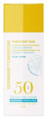 Germaine de Capuccini Timexpert Sun Emulsion Color Anti-aging SPF50 - Tónující ochranná pleťová emulze SPF50 50 ml