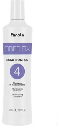 Fanola Fiber Fix Bond Shampoo 4 - Šampon pro barvené nebo poškozené vlasy 350 ml
