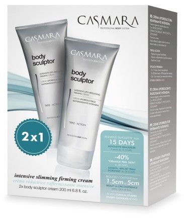 Casmara Body Sculptor Sada - Zpevňující krém 3v1 2 x 200 ml Dárková sada