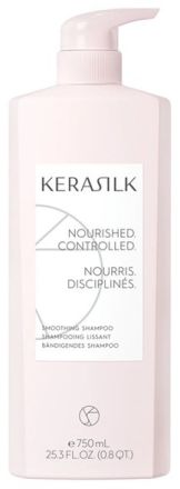 Kerasilk Essentials Smoothing Shampoo - Šampon na hrubé, krepaté nebo nepoddajné vlasy 750 ml