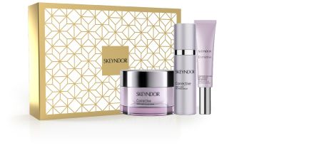 Skeyndor Corrective Vánoční Sada - Krém 50 ml + sérum 30 ml + oční krém 15 ml Dárková sada
