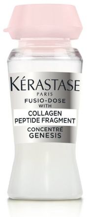 Kérastase Fusio - Dose Collagen Peptide Concentré Genesis - Hloubková posilující péče pro zesílení vlasového vlákna 10 x 12 ml